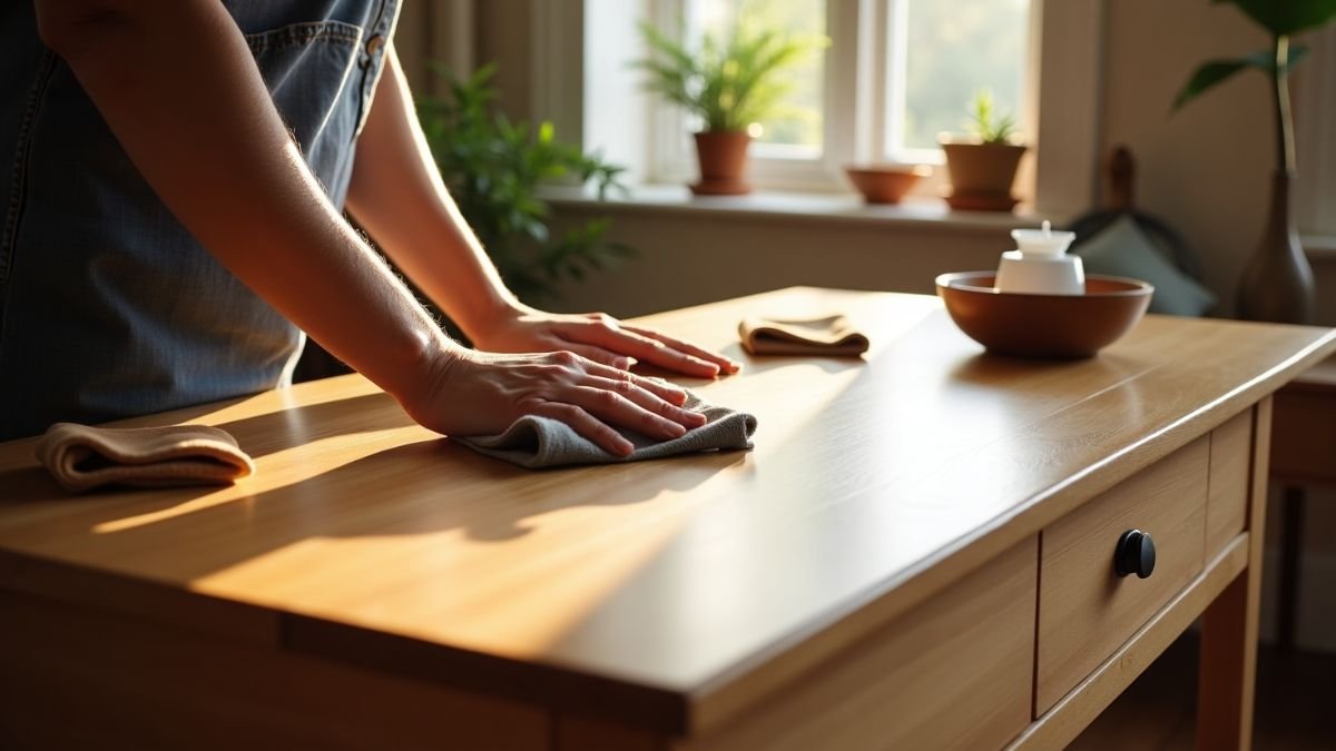 como lustrar m&oacute;veis de madeira