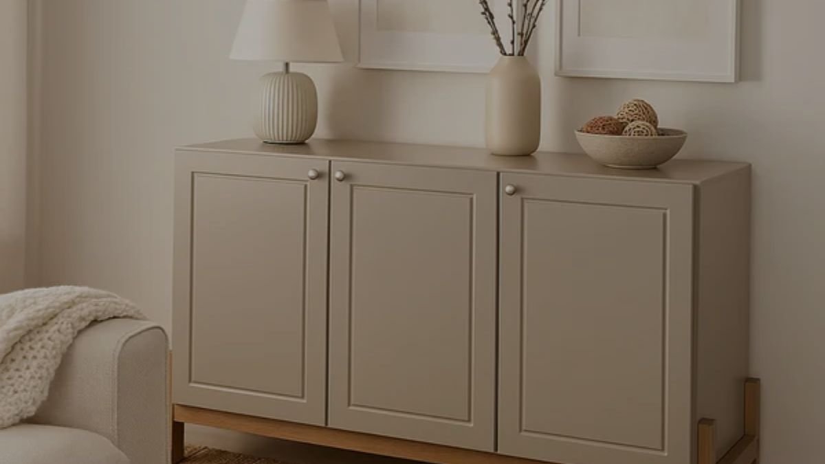 estante de sala com decoracao