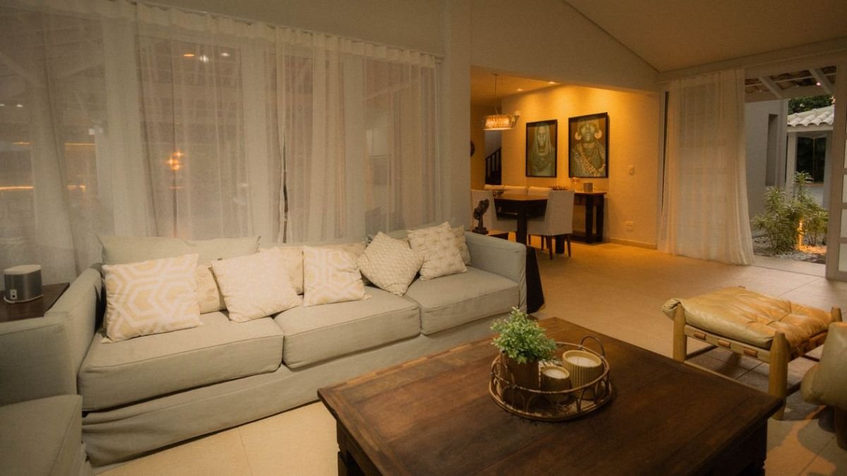 sala de estar decorada